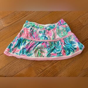 Lilly Pulitzer Luxletic Dara Tennis Skort size XXS Toucan Do It Better